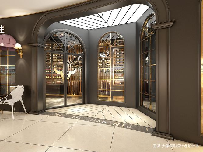 豪牛先生中西餐厅餐饮空间设计图片赏析